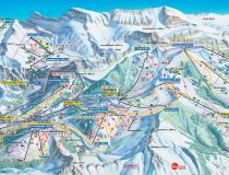 Plan interactif du domaine skiable